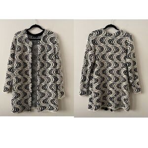 II Sisters - Eyelash Fuzzy Open Front Cozy Cardigan